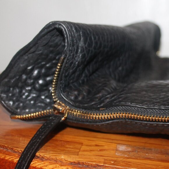 New w Tag $278 VINCE CAMUTO So Soft Black Lamb Leather Eliza Tote Shoulder Bag - Picture 6 of 10